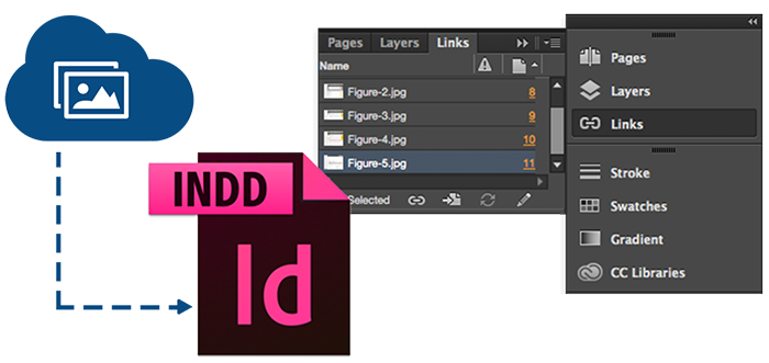 Connecting InDesign