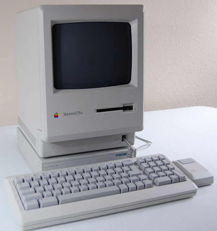 Macintosh Plus hit the market in 1986.