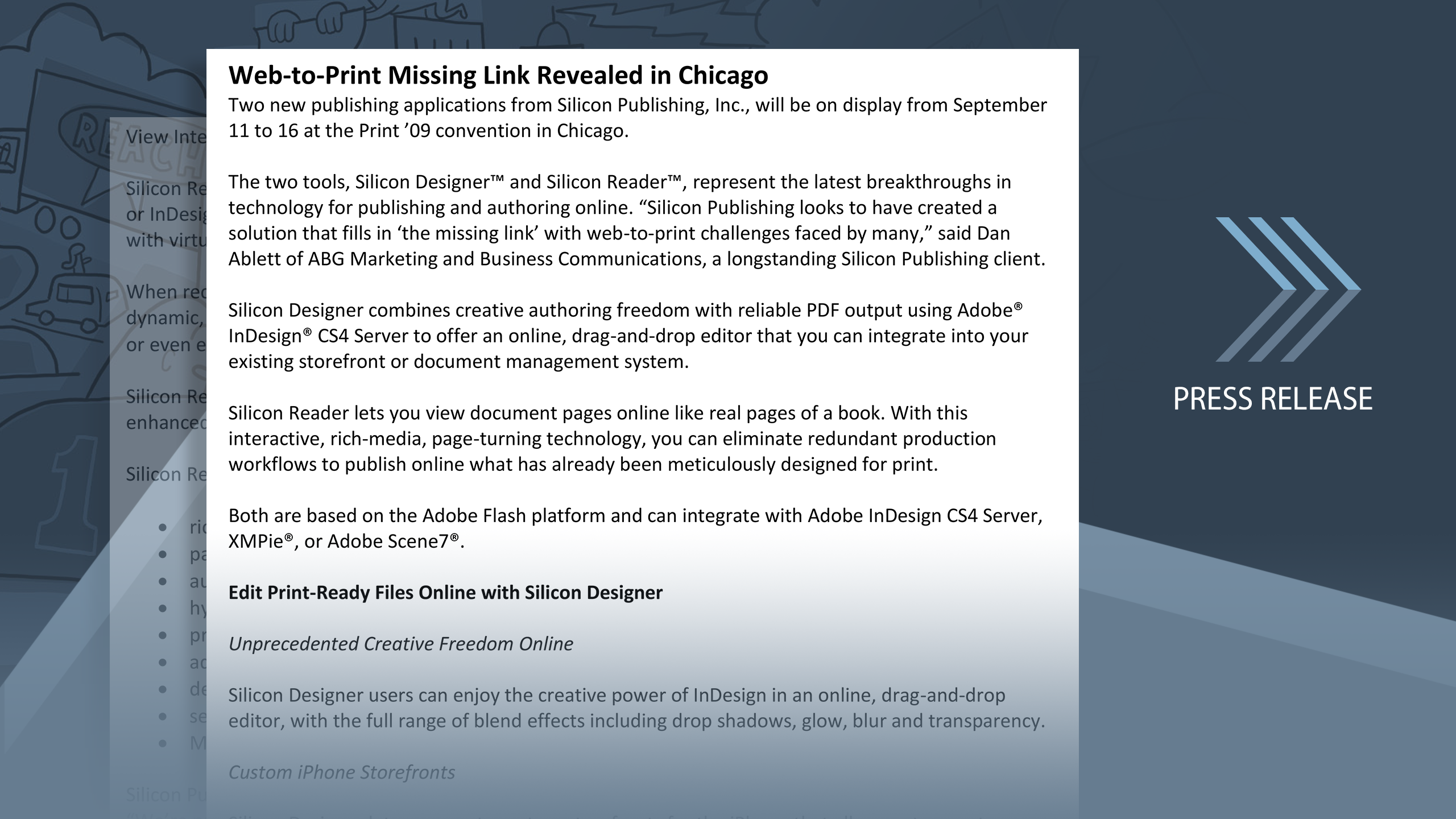 Web-to-Print Missing Link